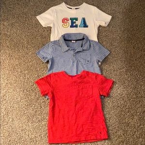 Janie and Jack toddler boy shirts